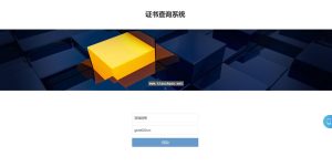 证书查询系统网站-蝙蝠源码网