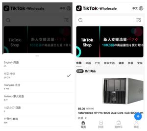多语言tiktok跨境电商商城系统/已内嵌好tiktok/带部分搭建教程-蝙蝠源码网